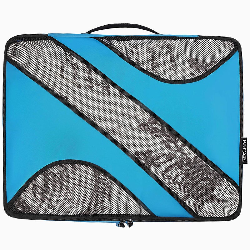 BAGAIL 6 Set Packing Cubes,Travel Luggage Packing Organizers(6Set Blue) - Image 4